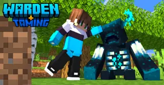 Warden Taming Plus Addon (26.x, 1.21) – MCPE/Bedrock Mod