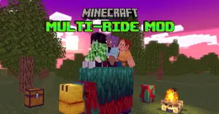 Multi-Ride Addon (1.21, 1.20) – MCPE/Bedrock Mod