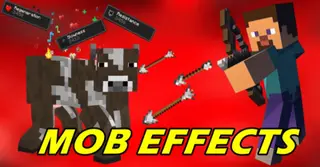 Random Mob Hit Effects Addon (1.21, 1.20) – MCPE/Bedrock Mod