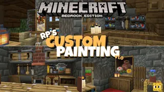 Custom Painting Texture Pack (26.x, 1.21) – MCPE/Bedrock