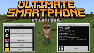 Ultimate Smartphone Addon (26.x, 1.21) – MCPE/Bedrock Mod