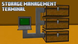 Storage Management Terminal Addon (1.21, 1.20) – MCPE/Bedrock Mod