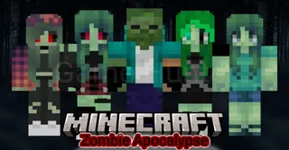 Zombie Apocalypse Addon (1.21, 1.20) – MCPE/Bedrock Mod