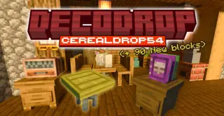 DecoDrop Addon (1.21, 1.20) – MCPE/Bedrock Mod