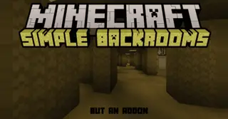 Simple Backrooms Addon (1.21, 1.20) – MCPE/Bedrock Mod