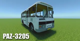 Bus PAZ 3205 Addon (26.x, 1.21) – MCPE/Bedrock Car Mod
