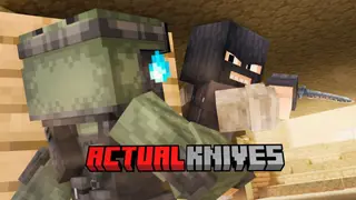 Actual Knives Addon (26.x, 1.21) – MCPE/Bedrock Mod