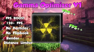 Gamma Optimizer Pack (26.x, 1.21) – MCPE/Bedrock FPS Boost