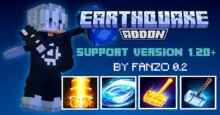Earthquake Hammer Addon (26.x, 1.21) – MCPE/Bedrock Mod