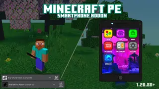 Working Smartphone Addon (1.21, 1.20) – MCPE/Bedrock Mod