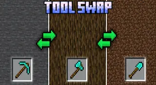 Tool Swap Addon (1.21, 1.20) – MCPE/Bedrock Mod