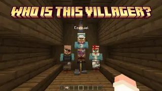 Who's That Villager? Addon (1.21, 1.20) – MCPE/Bedrock Random Name Mod