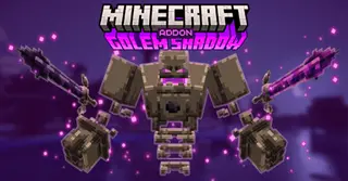 Boss Shadow Golem Addon (1.21, 1.20) – MCPE/Bedrock Mod