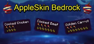 AppleSkin Addon (1.21, 1.20) – MCPE/Bedrock Mod