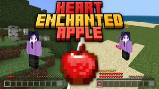 Heart Enchanted Apple Addon (26.x, 1.21) – MCPE/Bedrock Mod