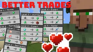 Better Trades Addon (1.21, 1.20) – MCPE/Bedrock Mod