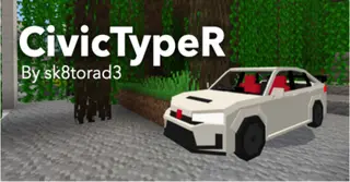 Civic Type R Addon (26.x, 1.21) – MCPE/Bedrock Simple Car Mod