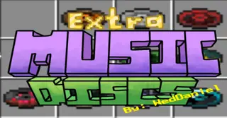 Extra Music Discs Addon (26.x, 1.21) – MCPE/Bedrock Mod
