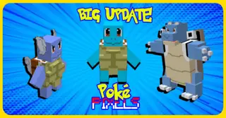 PokéPixels Addon (1.21, 1.20) – MCPE/Bedrock Pokemon Mod