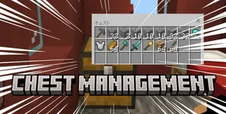 Chest Management Addon (26.x, 1.21) – MCPE/Bedrock Mod