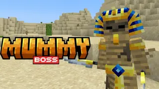 Mummy Boss Addon (1.21, 1.20) – MCPE/Bedrock Mod