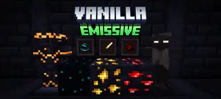 Vanilla Emissive Texture Pack (26.x, 1.21) – MCPE/Bedrock