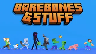 Bare Bones & Stuff Texture Pack (26.x, 1.21) – MCPE/Bedrock