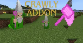 Gnome Crawly Addon (26.x, 1.21) – MCPE/Bedrock Mod