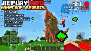 Replay Addon (1.21, 1.20) – MCPE/Bedrock Mod