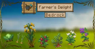 Farmer's Delight Bedrock Addon (1.26, 1.21) – MCPE Mod