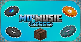 Mo' Music Discs Addon (1.21, 1.20) – MCPE/Bedrock Mod