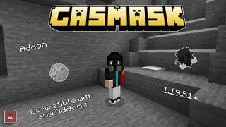GasMask Addon (1.21, 1.20) – MCPE/Bedrock Mod