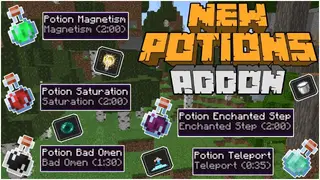 New Potions Addon (26.x, 1.21) – MCPE/Bedrock Mod