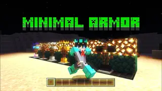 Minimal Armor Texture Pack (26.x, 1.21) – MCPE/Bedrock