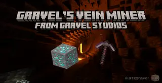 Gravel's Vein Miner Addon (1.21, 1.20) – MCPE/Bedrock Mod
