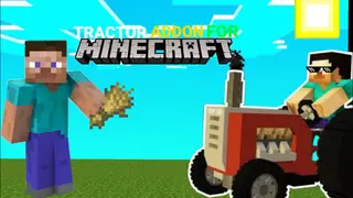Tractors Addon (1.21, 1.20) – MCPE/Bedrock Mod