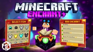 Enchant+ Addon (1.21, 1.20) – MCPE/Bedrock Mod
