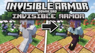 Invisible Armor Texture Pack (26.x, 1.21) – MCPE/Bedrock