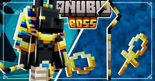 Anubis Boss Addon (1.21, 1.20) – MCPE/Bedrock Mod