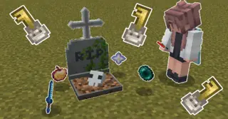 Grave Addon (1.21, 1.20) – MCPE/Bedrock Mod
