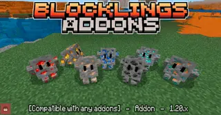 Blocklings Addon (1.21, 1.20) – MCPE/Bedrock Mod