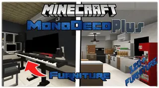monoDeco Plus Furniture Addon (1.26+) – MCPE/Bedrock Mod