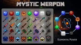 Mystic Weapon Addon (1.21, 1.20) – MCPE/Bedrock Mod