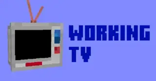 Working TV Addon (1.21, 1.20) – MCPE/Bedrock Mod