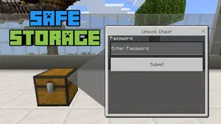 Safe Storage Addon (1.21, 1.20) – MCPE/Bedrock Mod