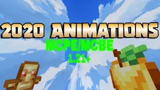 MCPE 2020 Animations Pack (26.x, 1.21) – Bedrock Edition