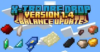 X-Tra Ores Drop Addon (1.20) – MCPE/Bedrock Mod