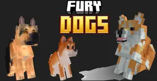 Furry Dogs Addon (1.20) – MCPE/Bedrock Mod