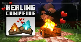 Healing Campfire Addon (1.20) – MCPE/Bedrock Mod