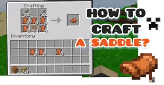 Craftable Saddle + Horse Armor Addon (1.20) – MCPE/Bedrock Mod